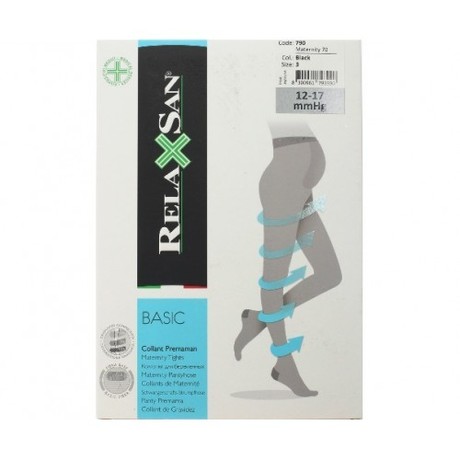 Колготы компрессионные 70den разм. 3 (черн.)