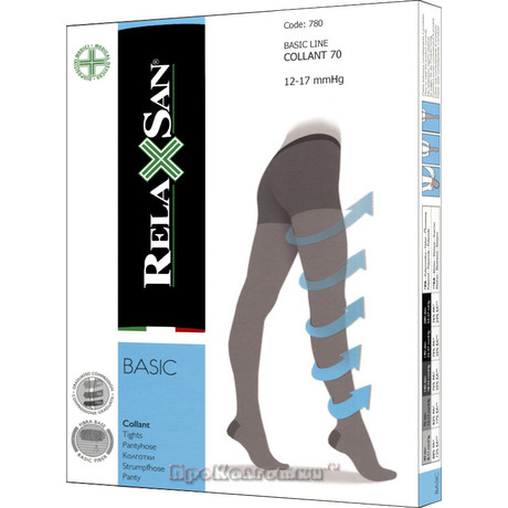 Колготы COLLANT Relaxsan профилактические 70den S5/C21
