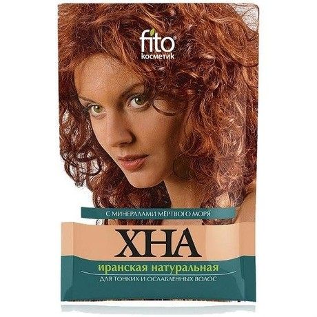 Хна иранская пакет 25 г с минералами Мертвого моря