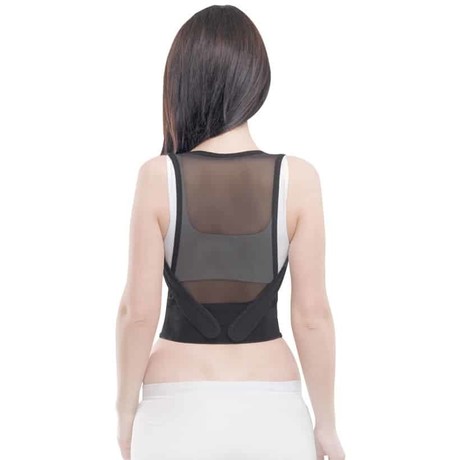 Корректор осанки для грудного отдела позвоночника №3 рост 2 белый (арт. F-10)