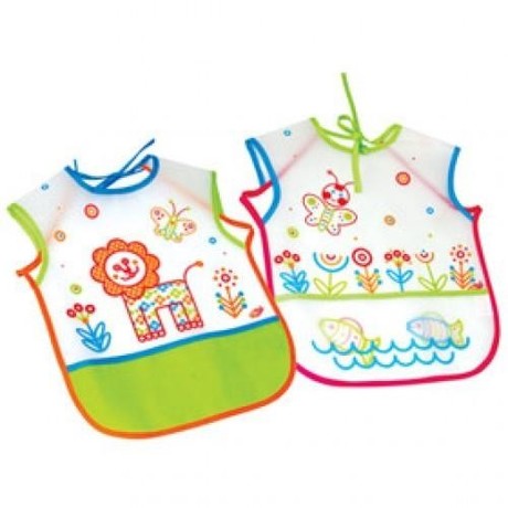 Слюнявчик ПОМА клеенчатый на завязках 2шт. (арт. 2516)