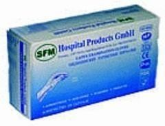 Перчатки смотровые нестерильные разм. M (латекс.)