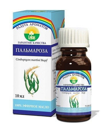 Масло эфирное Пальмарозы 10мл