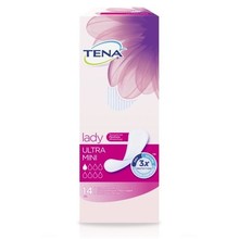 Прокладки гигиенические TENA Lady Ultra Mini при недержании, 14 шт.