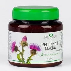 Маска косметическая РЕПЕЙНАЯ с витаминами для волос 250мл