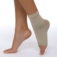 Бандаж эластичный для фиксации голеностопного сустава размер 2 (серый)