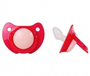 Соска-пустышка ПОМА силиконовая адаптированной формы, 1 шт.  (арт. 4112)