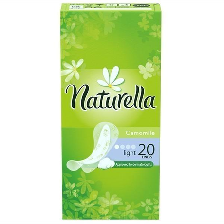 Прокладки гигиенические NATURELLA Normal ромашка ежедневные, 20 шт.