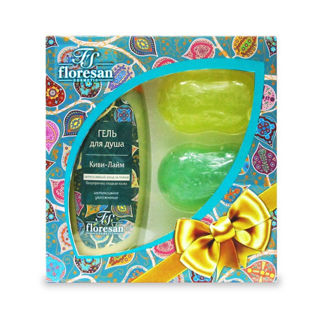 Подарочный набор Алтай (гель для душа Ф-495 + мыло ручной работы, 2 шт.)