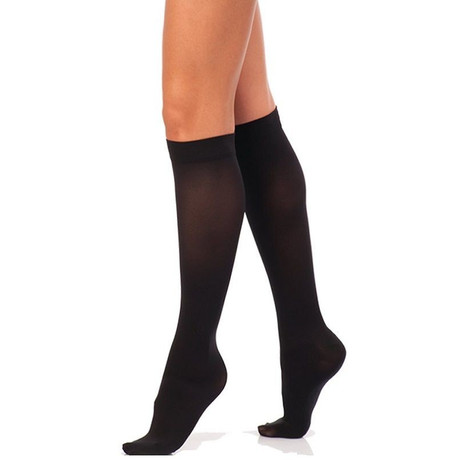 Термобелье носки женские длинные тонкие разм. S (арт. FC 733) черн.