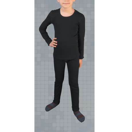 Термобелье CLIMA CONTROL JUNIOR Футболка д/мальчиков длинн. рукав разм. 5 (арт. LC 153) черная