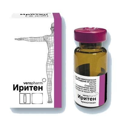 Иритен флакон (концентрат для приготовления раствора для инфузий) 20мг/мл 2мл