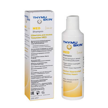 Тимускин Мед (Thymuskin) ШАМПУНЬ ДЛЯ ВОЛОС 200МЛ