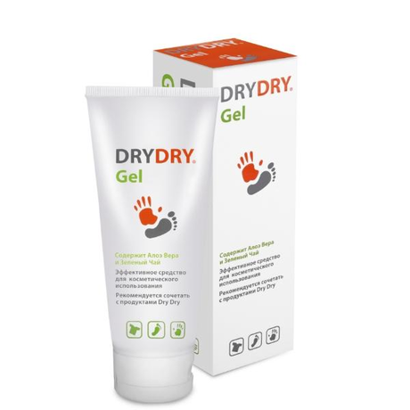 Гель DRY DRY Gel алоэ вера и зеленый чай 100 мл