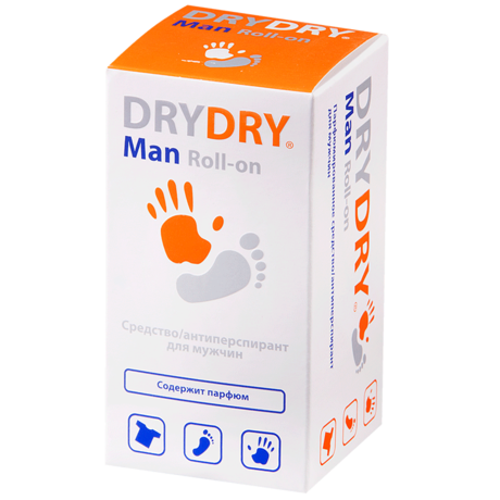 Средство ДРАЙ ДРАЙ "MEN" от обильного потовыделения для мужчин 50мл