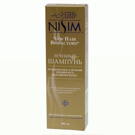 Шампунь NISIM для нормальных и жирных волос 240 мл
