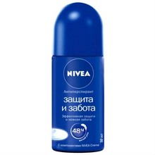 NIVEA DEODORANT "Защита и Забота" дезодорант 50 мл (шарик)