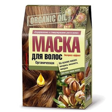 Маска для волос ORGANIC OIL "Оздоровление и усиление роста" с маслом кипариса, эвкалипта и миндаля 30 мл 