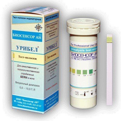 Тест-полоска Урибел, 50 шт.
