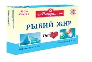 ВИТАТЕКА (VITATEKA) рыбий жир с витамином E капсулы 100 шт.