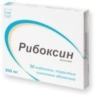 Рибоксин-ЛекТ таблетки 200 мг, 50 шт.