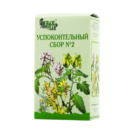 Сбор успокоительный (седативный) №2 сбор лекарственный 50г