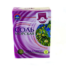 Соль морская пачка 500г эвкалипт