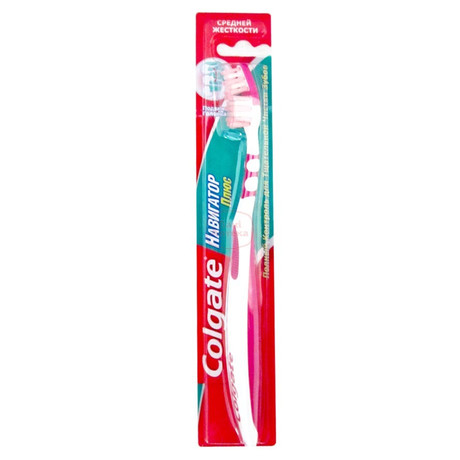 Зубная щетка COLGATE Навигатор Плюс средняя