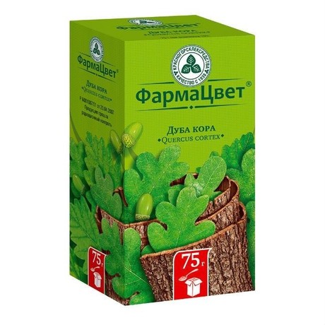 Дуба кора пачка 75г