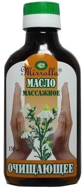 Масло натуральное массажное очищающее 150мл