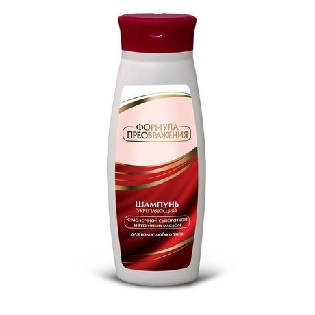Шампунь ФОРМУЛА ПРЕОБРАЖЕНИЯ укрепляющий Молочная сыворотка 250мл