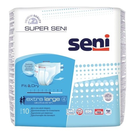 Подгузники для взрослых SUPER SENI AIR Extra Large, 1 шт.