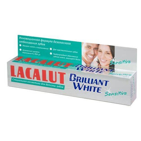 Зубная паста ЛАКАЛЮТ brilliant white sensitive 50 г