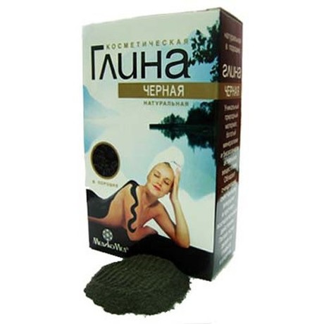 Глина косметическая черная 130г