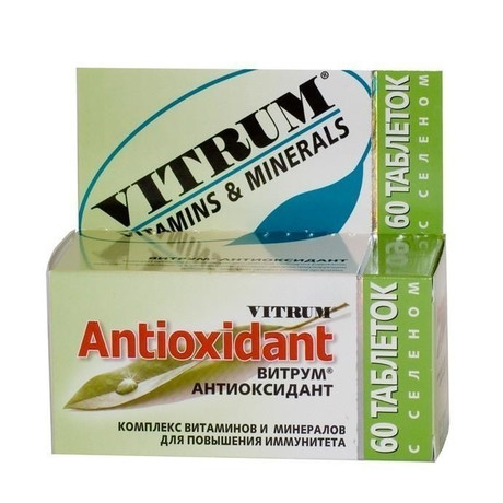 Витрум Антиоксидант таблетки, 60 шт.