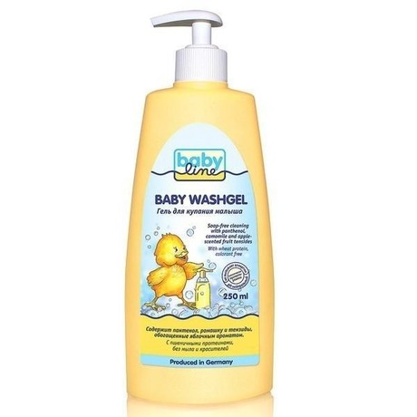 Гель детский BabyLine для купания 500мл (с дозатором)