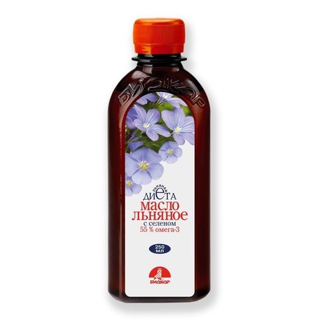 Масло пищевое Льняное 250мл