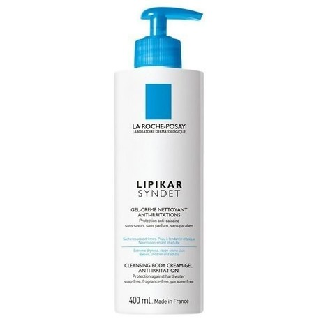 La Roche-Posay LIPIKAR SYNDET гель для лица и тела очищающий увлажняющий 400мл