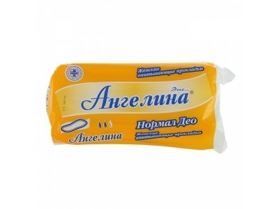 Прокладки гигиенические АНГЕЛИНА Невис Нормал Део, 8 шт.