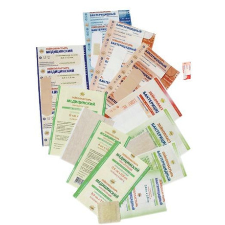 Лейкопластырь LEIKO бактерицидный 1,9см х 7,2см (полимерн. основа перф. телесн.)