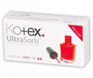Тампоны гигиенические KOTEX Mini Ultra Sorb, 16 шт.