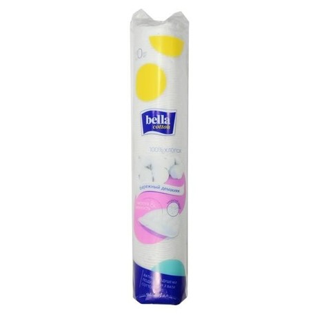 Ватные диски BELLA с закрытым краем, 100 шт.