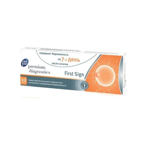 Тест на беременность PREMIUM DIAGNOSTIC, 1 шт