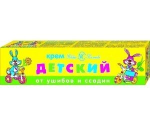Крем детский УШАСТЫЙ НЯНЬ от ушибов и ссадин 40г