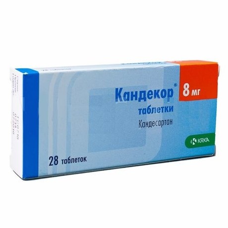 Кандекор таблетки 8 мг, 28 шт. 