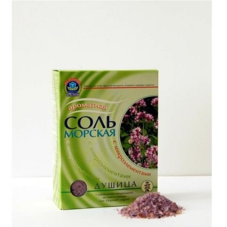 Соль для ванн АРОМАТНАЯ морская душица 500 г