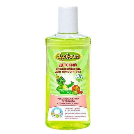Ополаскиватель полости рта ДРАКОША детский Тутти-Фрутти 250 мл