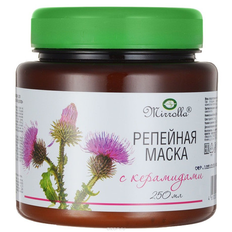 Маска косметическая РЕПЕЙНАЯ с керамидами для объема 250мл
