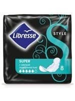 Прокладки гигиенические LIBRESSE Super Style, 8 шт.
