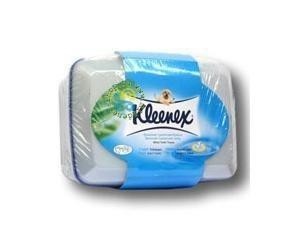 Бумага туалетная KLEENEX влажная, 42 шт.  (пласт. уп.)